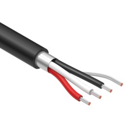 1 pcs : 30-01422 - CABLE 3COND 22AWG BLACK METER