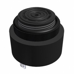 1 pcs : AI-4329-P-FP28-R - Buzzers Indicator, Internally Driven Piezo 12 V 6mA 2.9kHz 88dB @ 12V, 10cm Panel Mount Screw Termina