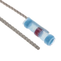 1 pcs : S03-02-R-9035-100 - SLDR SLV WIRE-WIRE 0.105/0.14'