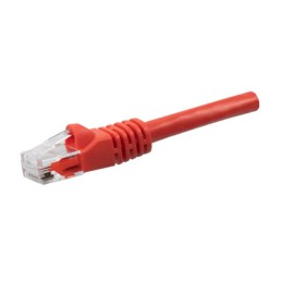 1 pcs : BC-5SR010M - CABLE CAT5E F/UTP 24AWG RED 1M