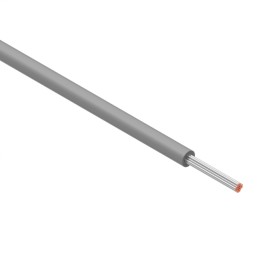 1 pcs : 30-01760 - HOOK-UP STRND 22AWG GRAY 16.4'