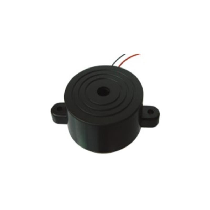 1 pcs : RBE-2.800-4116-NS2 - Buzzers Indicator, Internally Driven Magnetic 12 V 15mA 2.8kHz 98dB @ 12V, 30cm Panel Mount, Flange