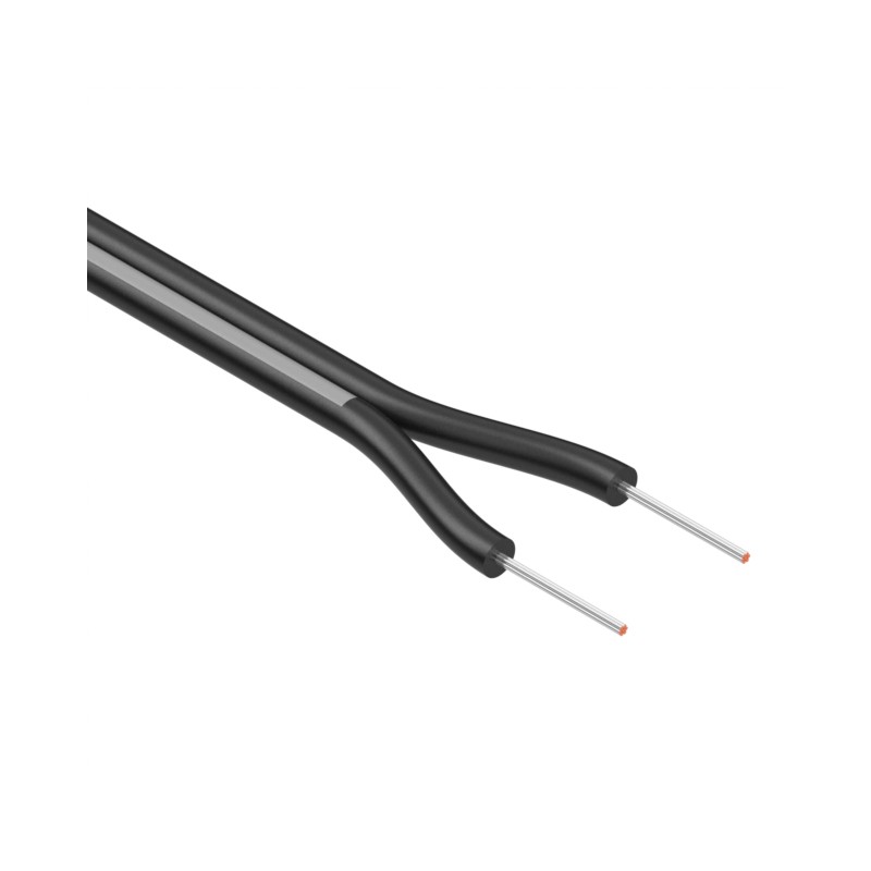1 pcs : 30-00808 - CABLE 2COND 28AWG BLACK 5M