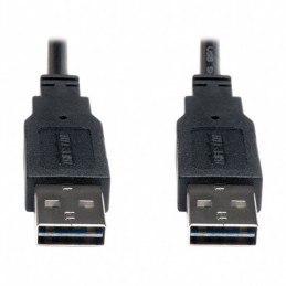 1 pcs : UR020-003 - CBL USB2.0 A PLUG TO A PLUG 3'