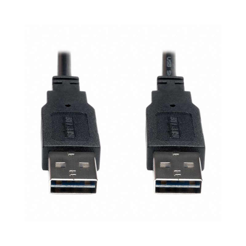 1 pcs : UR020-003 - CBL USB2.0 A PLUG TO A PLUG 3'