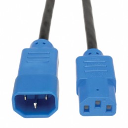 1 pcs : P004-004-BL - CORD 18AWG IEC320C14 - 320C13 4'