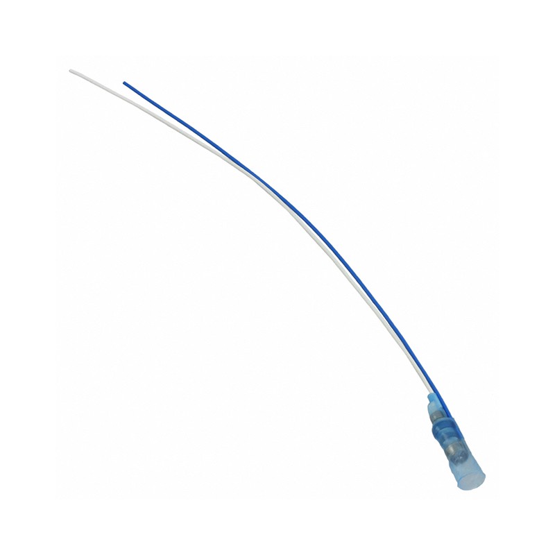 1 pcs : B-020-20-N - SLDR SLEEVE WIRE-PIN 0.25' BLU