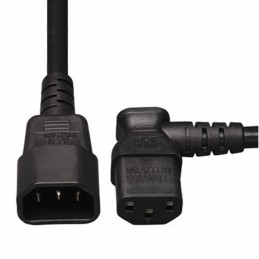 1 pcs : P004-002-13RA - CORD 18AWG C14 TO C13 RA 2' BLK