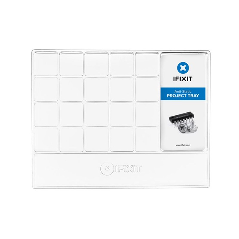 1 pcs : iFixit 145257-1 - Tray Storage Plastic 8.50' L x 11.00' W x 0.50' H (215.9mm x 279.4mm x 12.7mm)