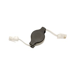 1 pcs : N009-004-R - CABLE RJ45 M/M 4' RETRACTABLE