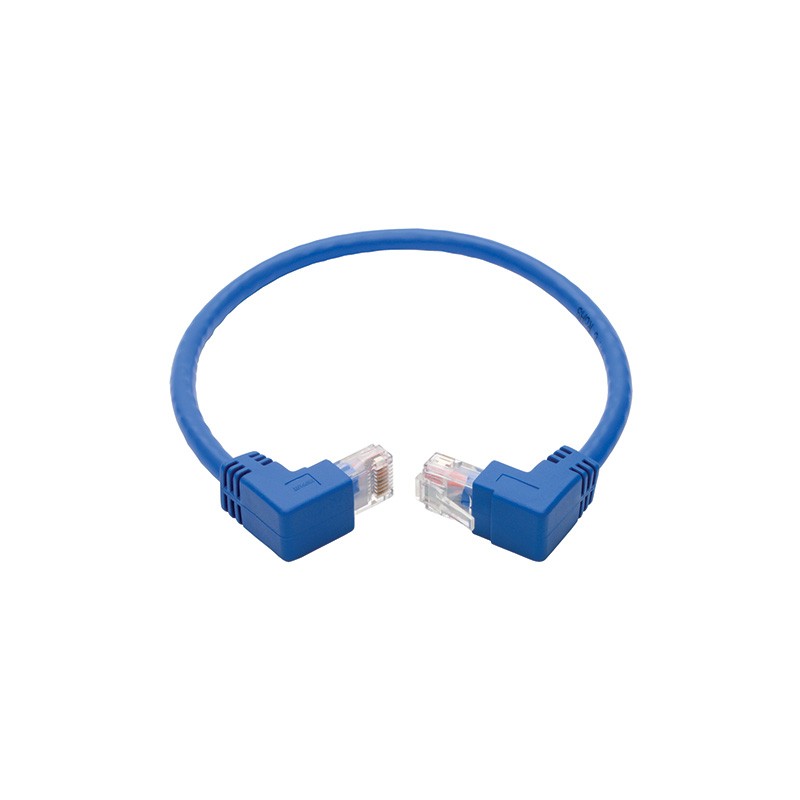 1 pcs : N204-001-BL-UD - CABLE MOD 8P8C PLUG TO PLUG 1'