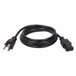 1 pcs : P006-006 - CORD 18AWG NEMA5-15P - IEC320 6'