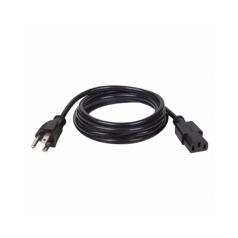 1 pcs : P006-006 - CORD 18AWG NEMA5-15P - IEC320 6'