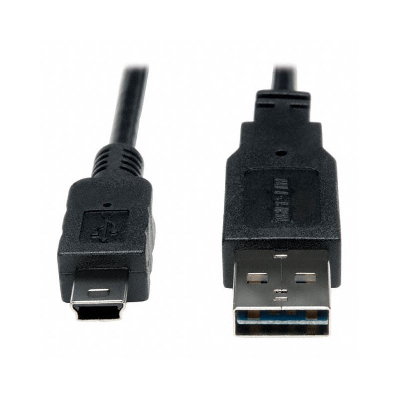 1 pcs : UR030-006 - CBL USB2.0 A PLUG-MIN B PLUG 6'