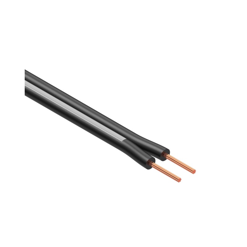 1 pcs : 30-02851 - CABLE 2COND 28AWG BLACK 5M