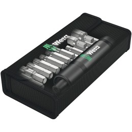 1 pcs - Wera Impact Bit Set 17 Pieces, Hexagon, Phillips, Pozidriv, Slotted, Torx