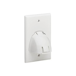 1 pcs : N042-BC1-WH - SINGLE-GANG UP-OR DOWN-ANGLE BUL