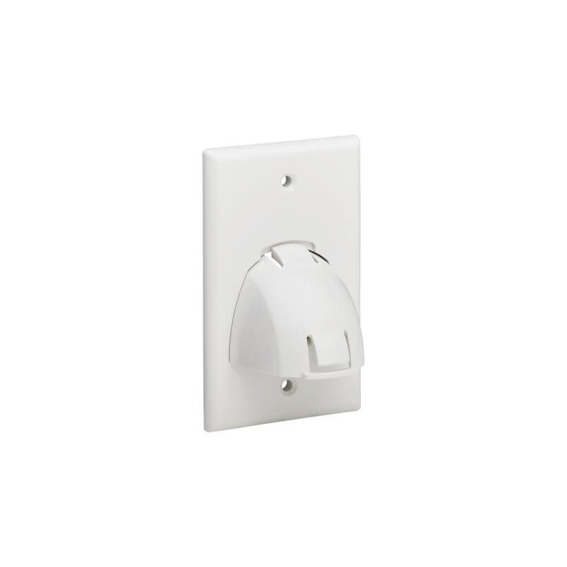 1 pcs : N042-BC1-WH - SINGLE-GANG UP-OR DOWN-ANGLE BUL