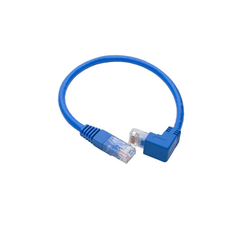 1 pcs : N204-001-BL-DN - CABLE MOD 8P8C PLUG TO PLUG 1'