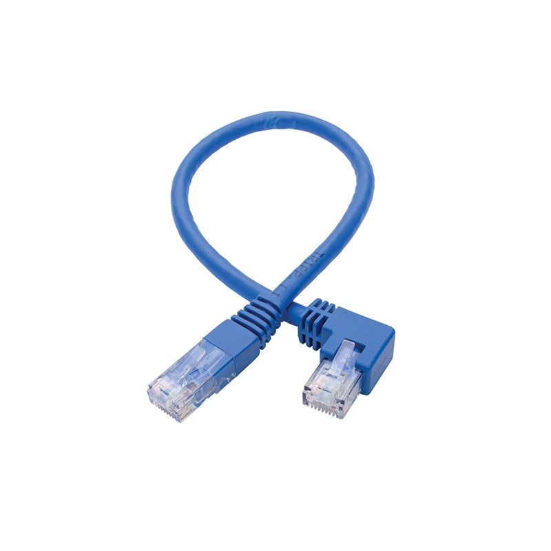 1 pcs : N204-001-BL-LA - CABLE MOD 8P8C PLUG TO PLUG 1'