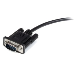 1 pcs : MXT10050CMBK - 0.5M BK DB9 SERIAL CABLE M/F