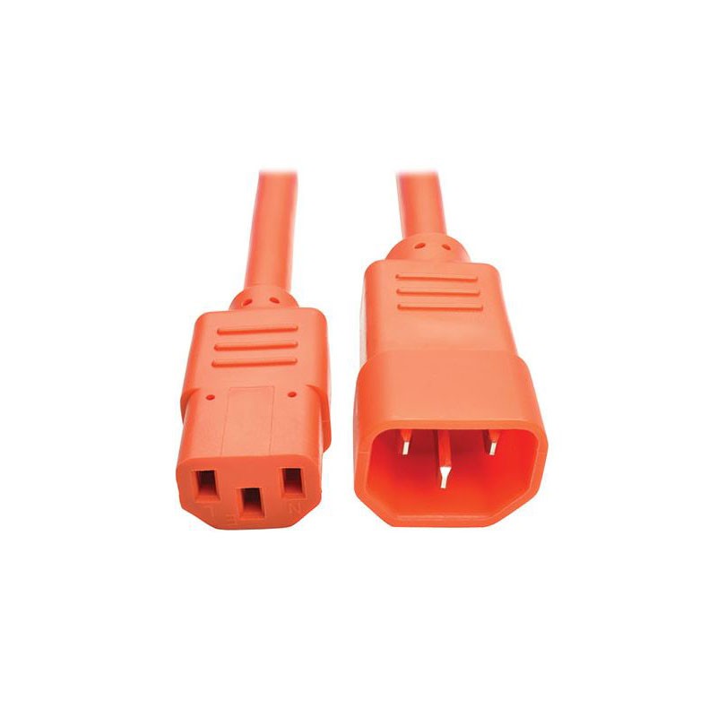 1 pcs : P004-006-AOR - CORD 18AWG IEC320C14 - 320C13 6'