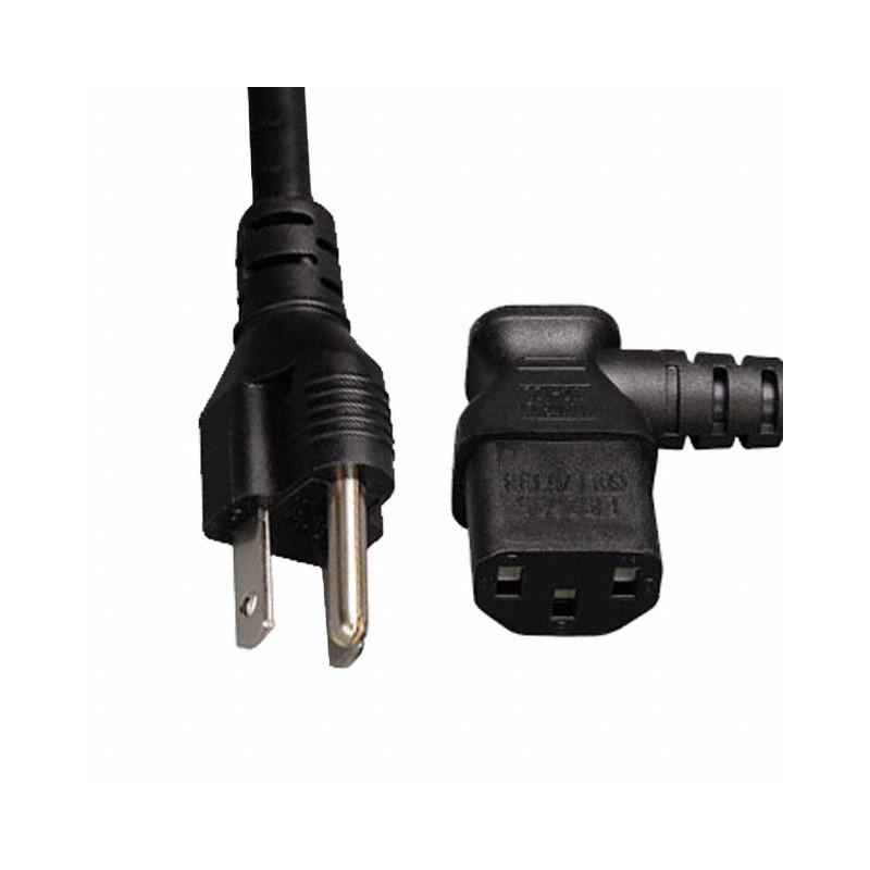 1 pcs : P006-006-13RA - CRD 18AWG NEMA5-15P - C13 RA 6'