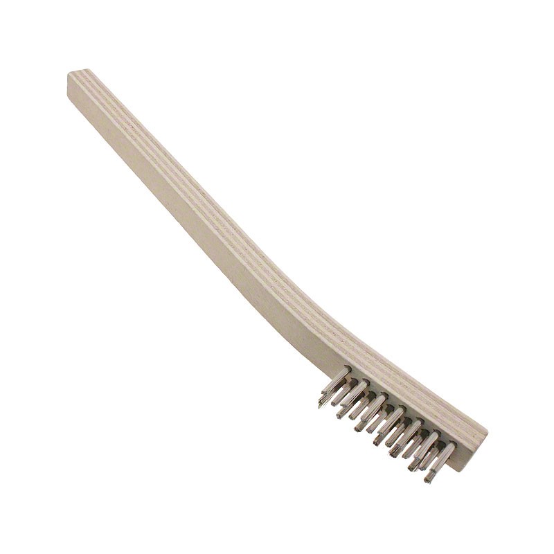 1 pcs : MG Chemicals 850 - Brush, Single Head Steel, Stainless Tip 7.75' (196.9mm) 1 PC