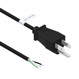 1 pcs : 11-00076 - CORD 18AWG NEMA5-15P - CBL 9.84'