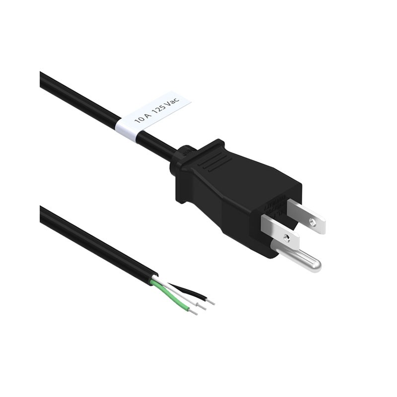 1 pcs : 11-00076 - CORD 18AWG NEMA5-15P - CBL 9.84'