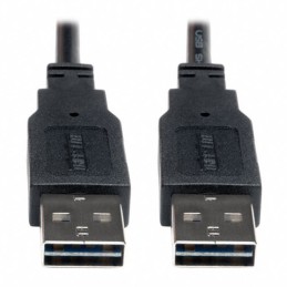 1 pcs : UR020-006 - CBL USB2.0 A PLUG TO A PLUG 6'