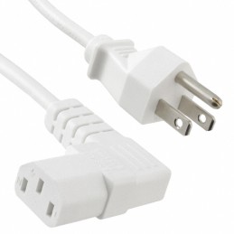 1 pcs : 11-00030 - CORD 18AWG 5-15P - C13 RA 6.56'