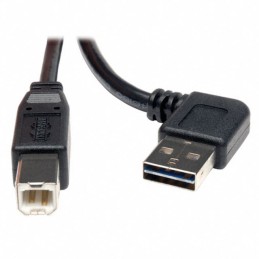 1 pcs : UR022-006-RA - CBL USB2.0 A PLUG R/A-B PLUG 6'
