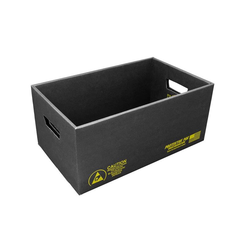 1 pcs : Protektive Pak 37508 - Tote Storage Corrugated Fiberboard 16.88' L x 10.00' W x 3.50' H (428.6mm x 254.0mm x 88.9mm)