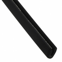 1 pcs : RAYRIM-NR7-0-SP - GROMMET EDGE SOLID PO BLACK 1M