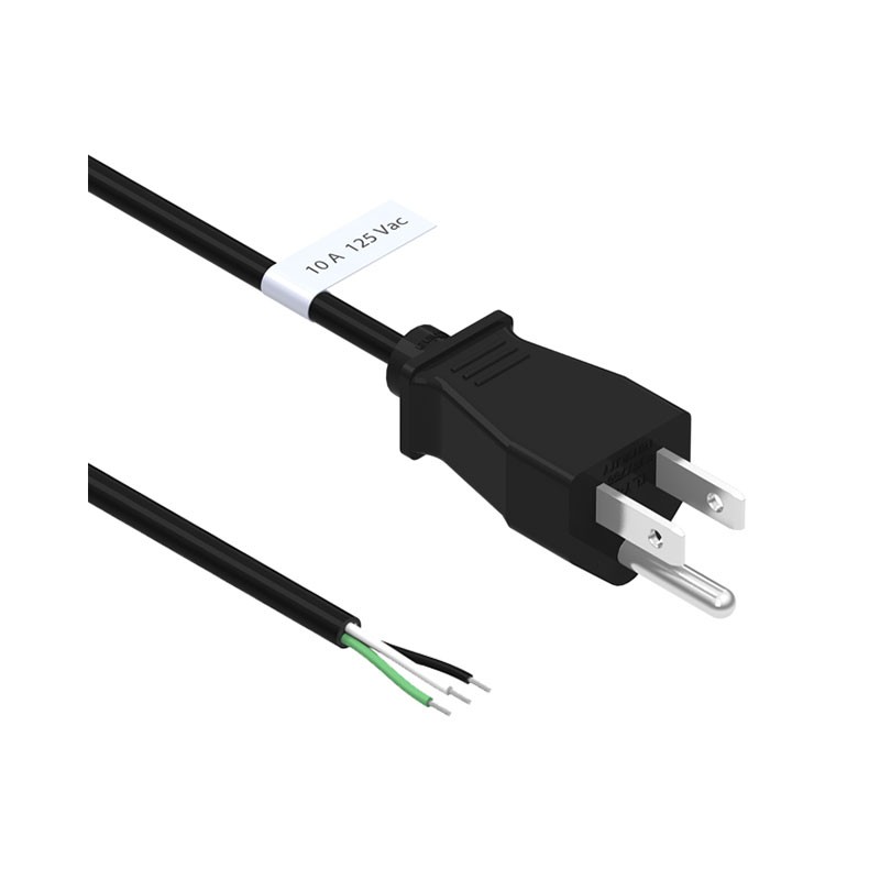 1 pcs : 11-00082 - CORD 18AWG NEMA5-15P - CBL 9.84'