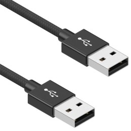 1 pcs : 10-03380 - CBL USB2.0 A PLUG TO A PLG 3.28'