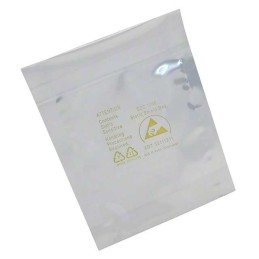 1 pcs : SCS 10035 - Static Shielding Bag &lt10nJ Energy Shielding Silver 3' (76.2mm) X 5' (127mm)