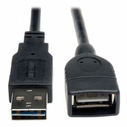 1 pcs : UR024-006 - CBL USB2.0 A RCPT TO A PLUG 6'