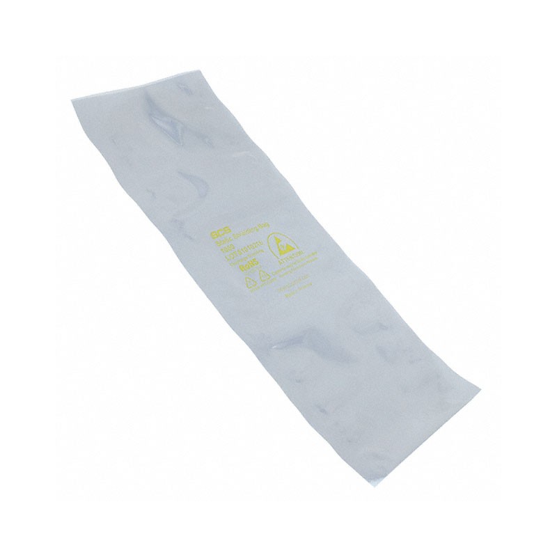 1 pcs : SCS 100310 - Static Shielding Bag &lt10nJ Energy Shielding Silver 3' (76.2mm) X 10' (254mm)