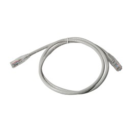1 pcs : CAT5E-24AWGUTP-GYPVC-1M - CAT5E 24AWG BC UTP Grey PVC 1M