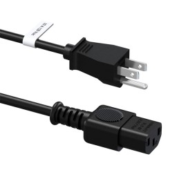 1 pcs : 11-00075 - CORD 18AWG 5-15P - 320-C13 9.84'