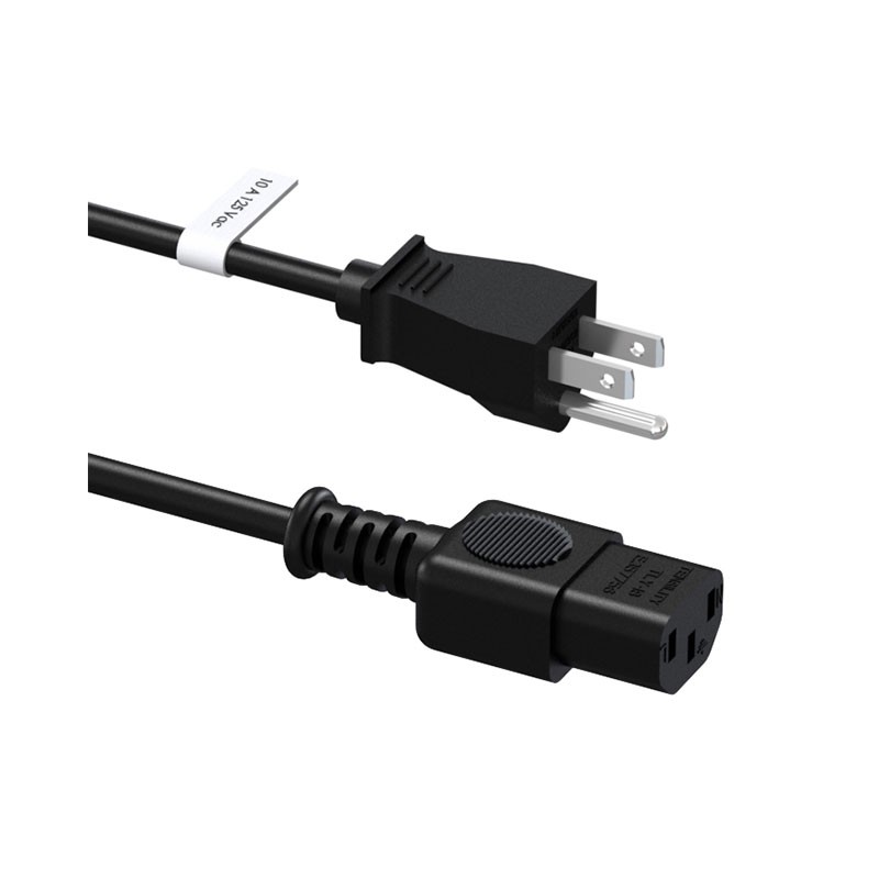 1 pcs : 11-00075 - CORD 18AWG 5-15P - 320-C13 9.84'