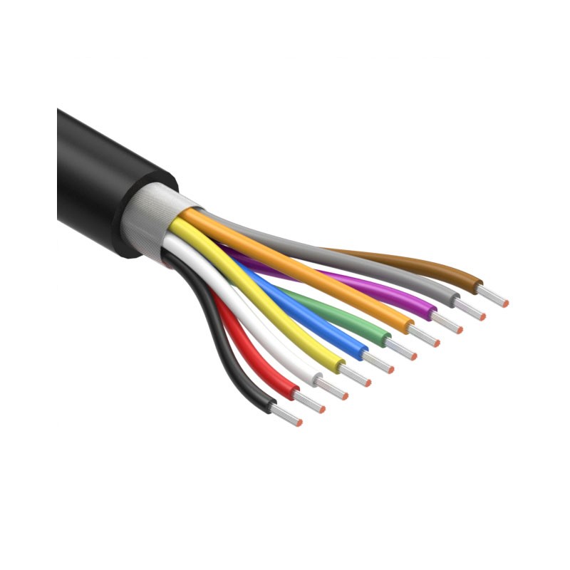 1 pcs : 30-01201 - CABLE 10COND 28AWG BLK SHLD 1M