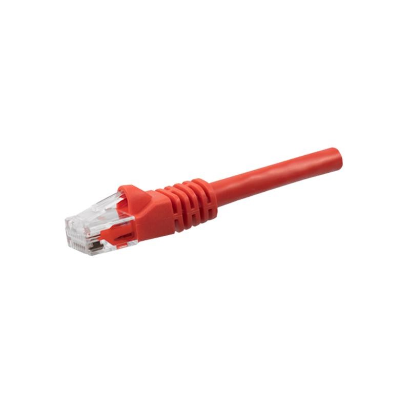 1 pcs : BC-5SR020M - CABLE CAT5E F/UTP 24AWG RED 2M