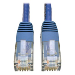 1 pcs : N200-015-BL - CABLE MOD 8P8C PLUG TO PLUG 15'