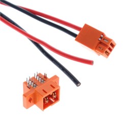 1 pcs : 1-2332664-0 - CABLE ASSY 0.315' 2POS F-M