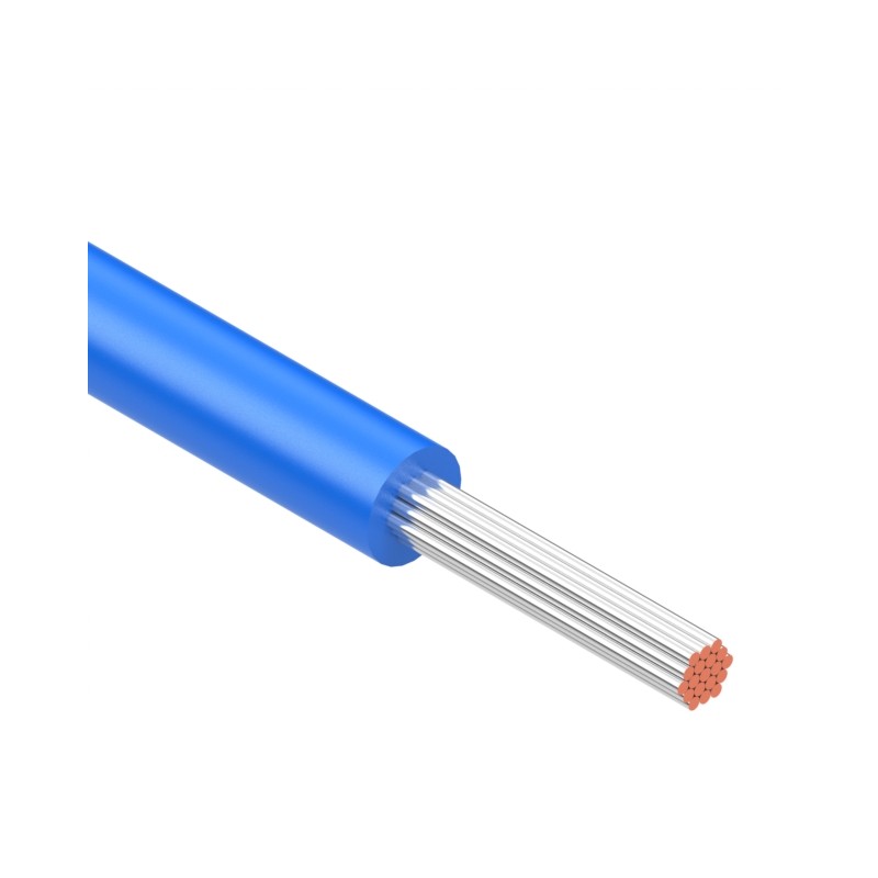 1 pcs : 30-02565 - HOOK-UP STRND 22AWG BLUE 16.40'