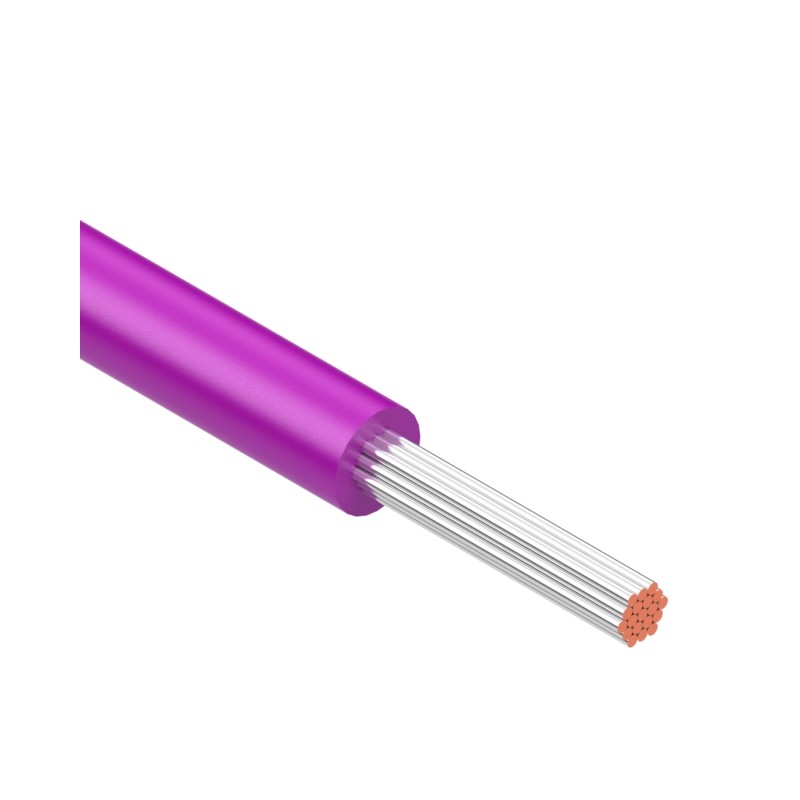 1 pcs : 30-02568 - HOOK-UP STRND 22AWG PURP 16.40'