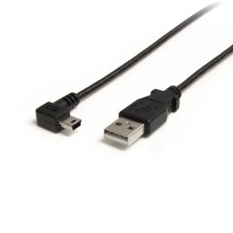 1 pcs : USB2HABM3RA - 3FT RIGHT ANGLE MINI USB CABLE